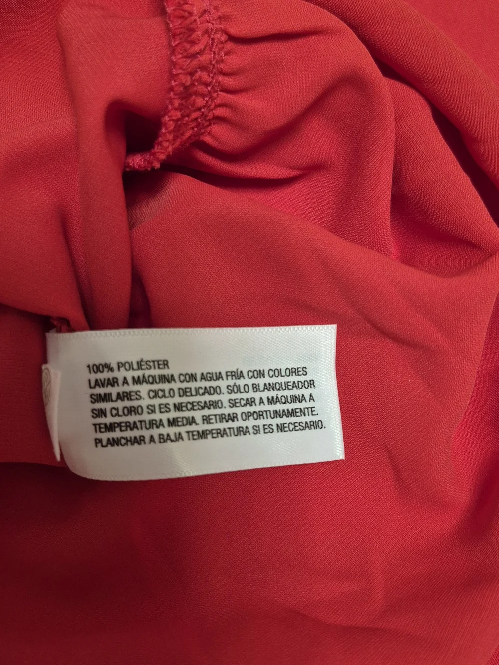 Ava & Viv Vibrant Red Ruffle-Neck Blouse - Picture 9 of 9